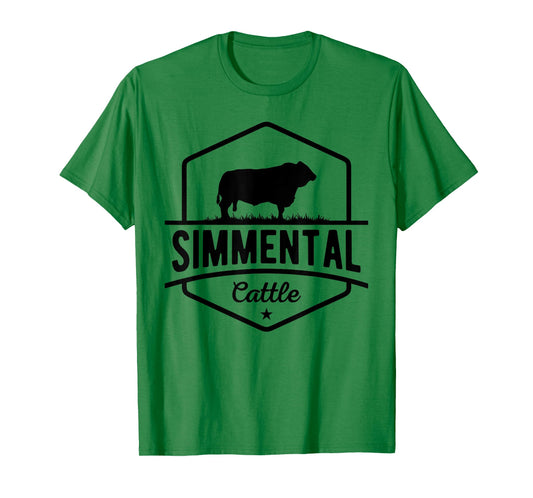 Cow Farmer - Simmental Cattle T-Shirt