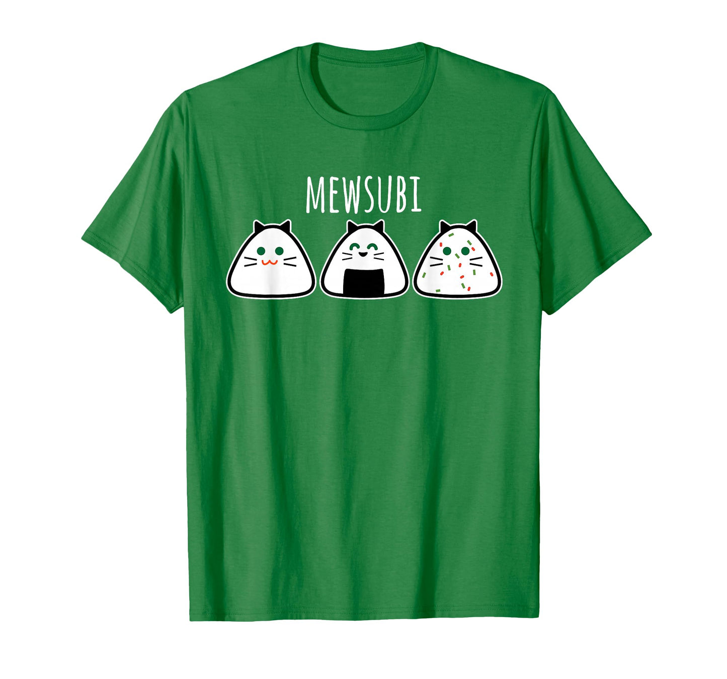 Funny Kawaii Cat Shirt Musubi Sushi T-Shirt