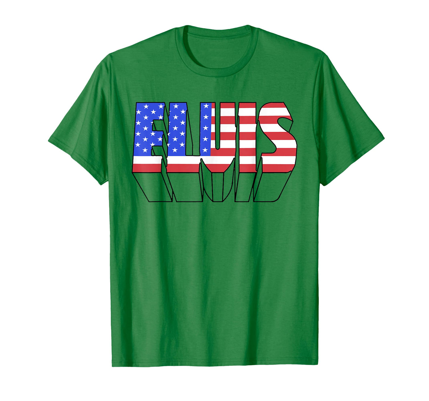Elvis Presley American Flag T-Shirt