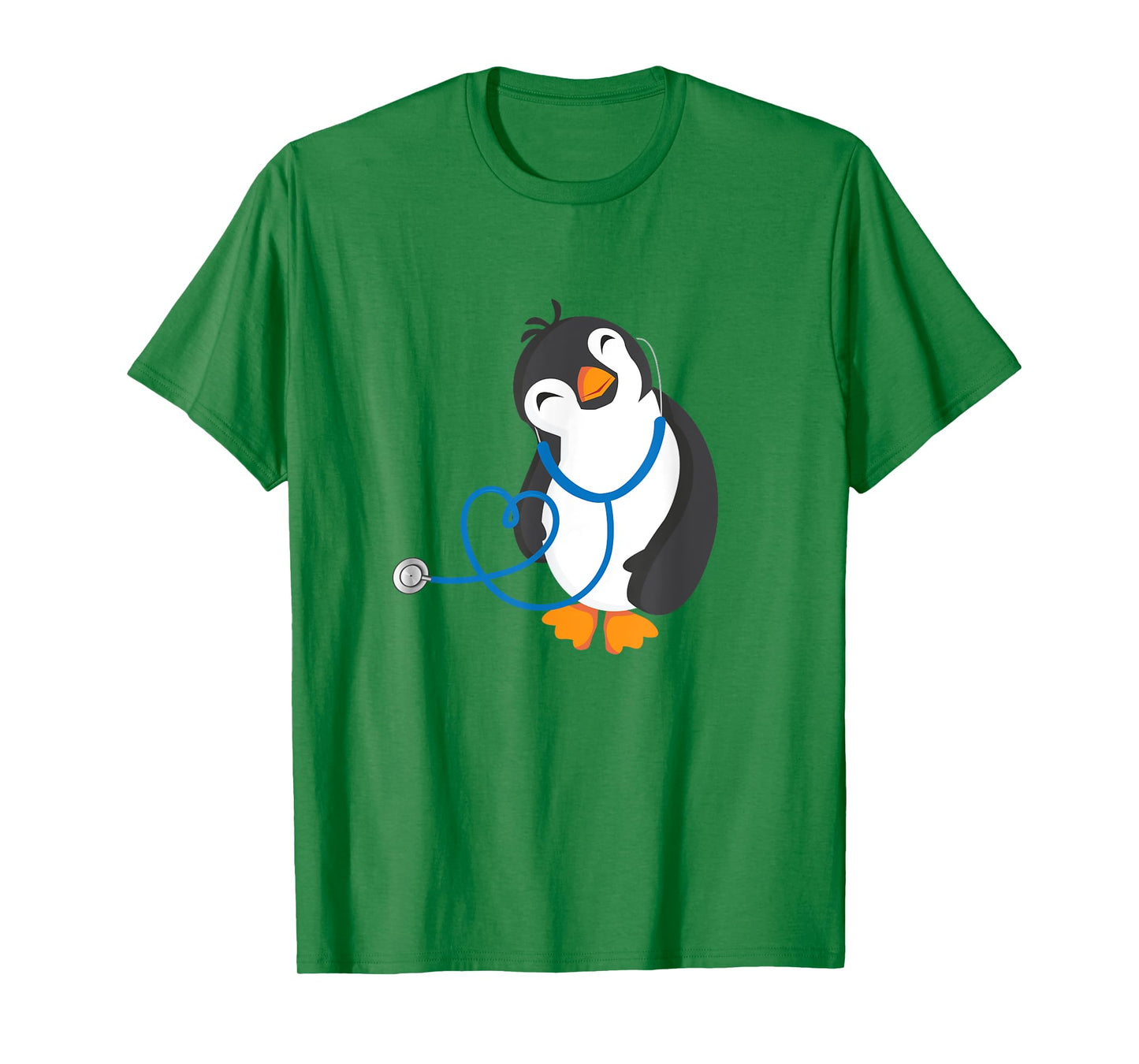 Cute Penguin Pediatrics Medical Nurse Doctor Tshirt T-shirt T-Shirt