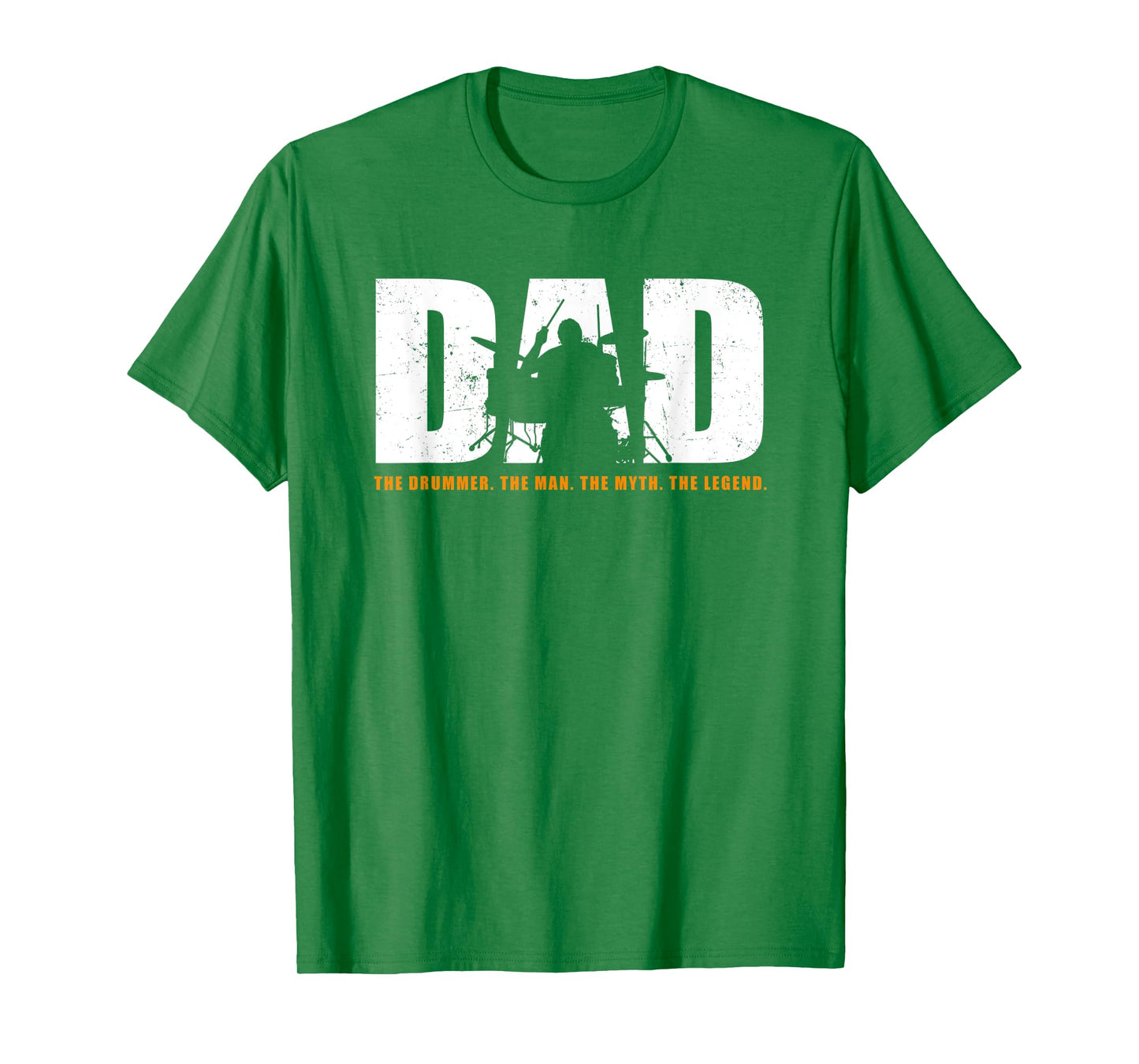Mens Dad Drum Shirts - Vintage Drummer Shirt