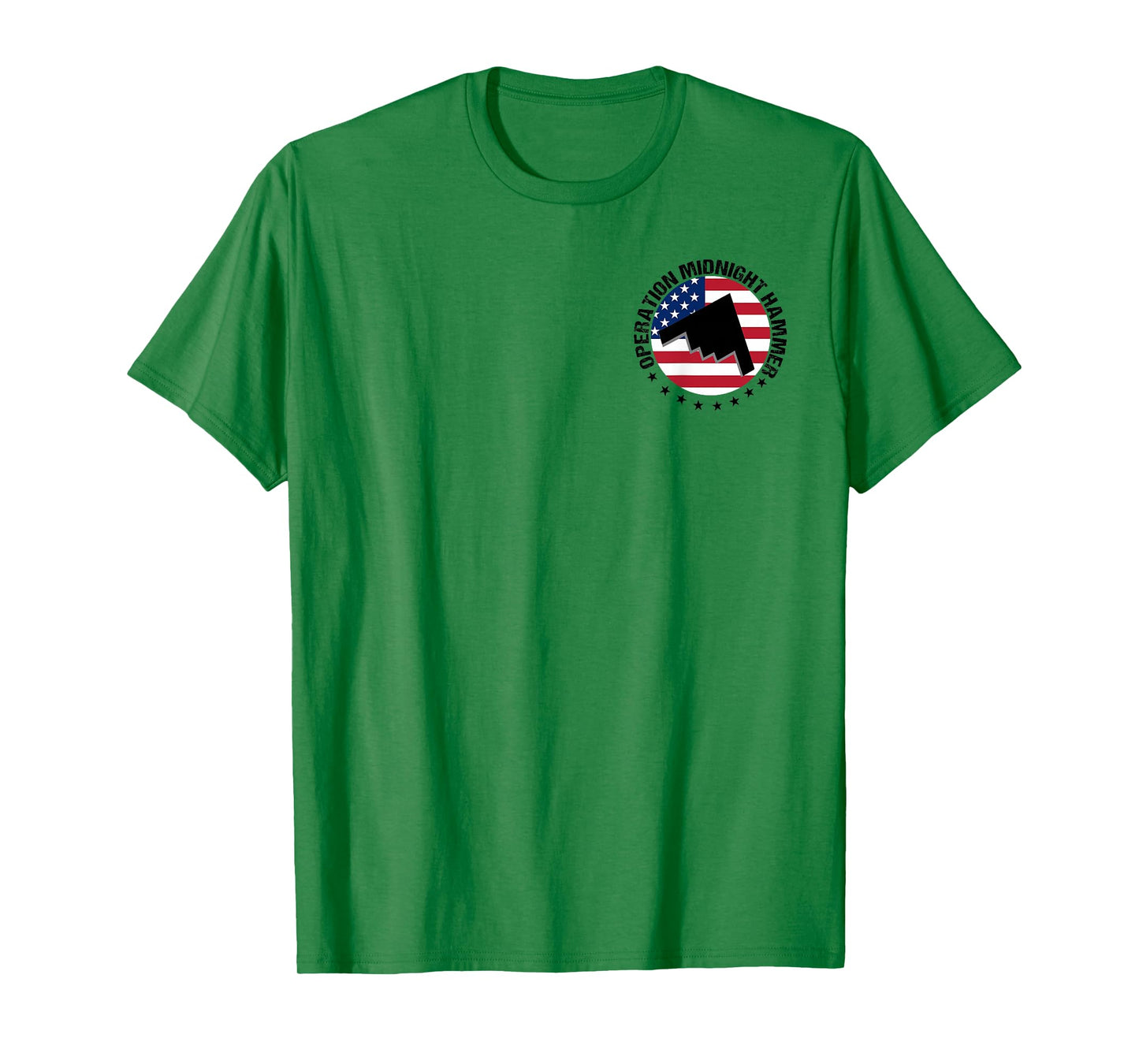 Operation Midnight Hammer With American Flag (2 SIDE) T-Shirt