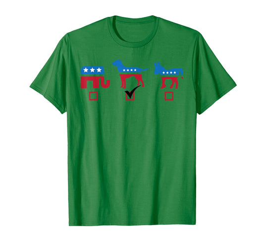 Elephant Dog Donkey Choose My Dog Would Do A Better Job T-Shirt