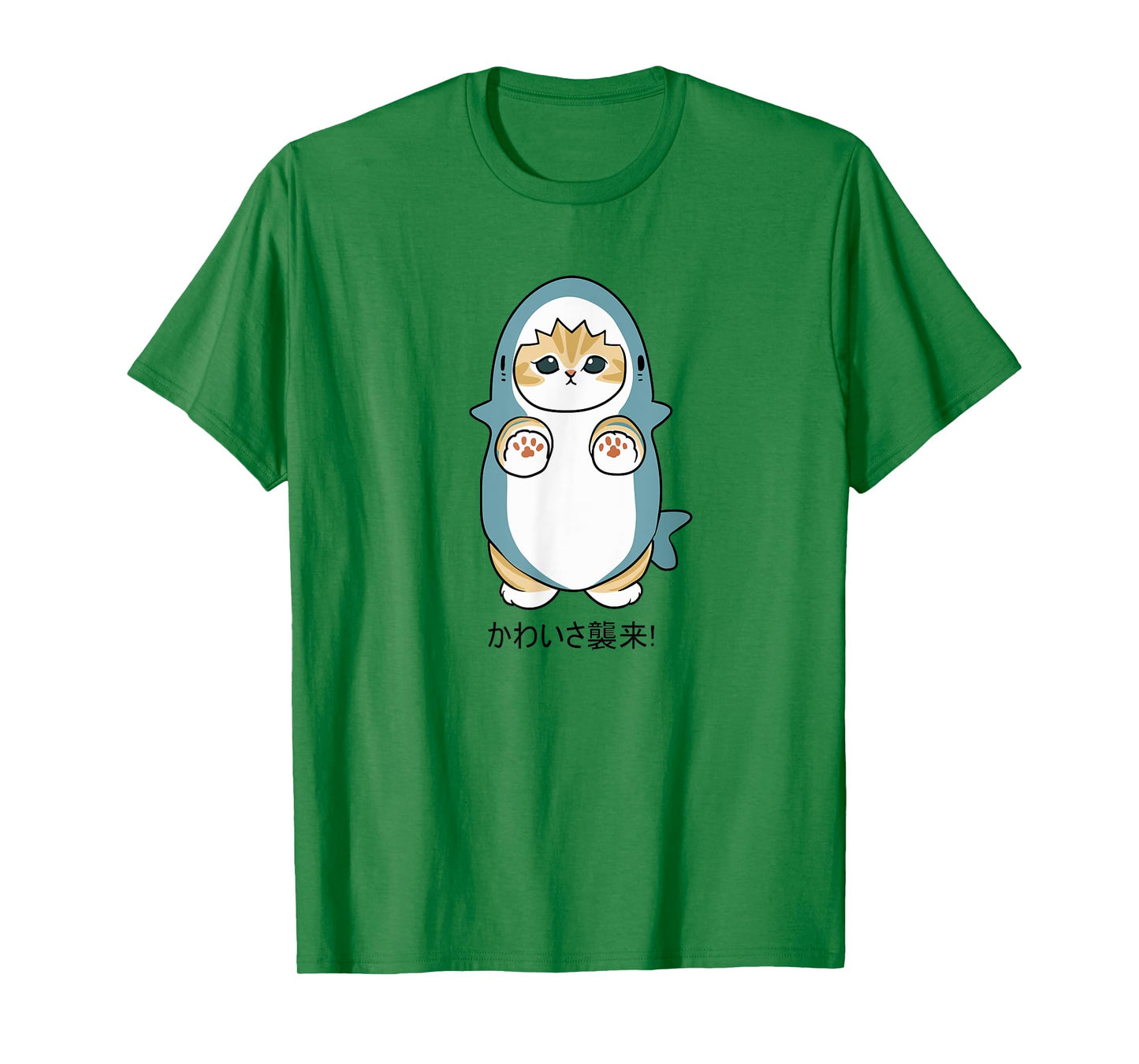 Cute Cat Shark, Irresistibly Adorable Cat in a Shark Costume T-Shirt for Men Women Kids