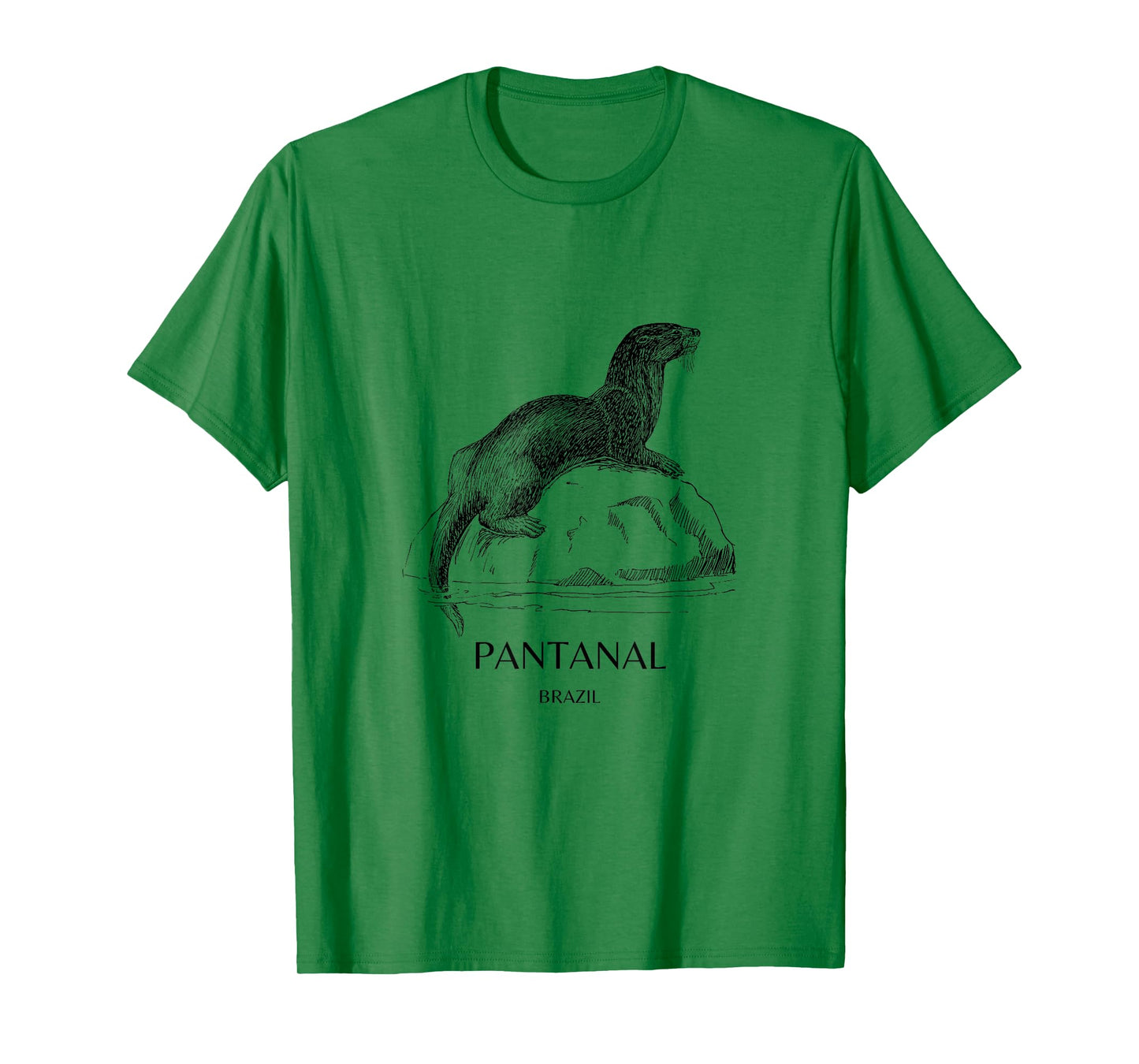 Otter Pantanal - Experience The Spirit Of Wild Brazil T-Shirt