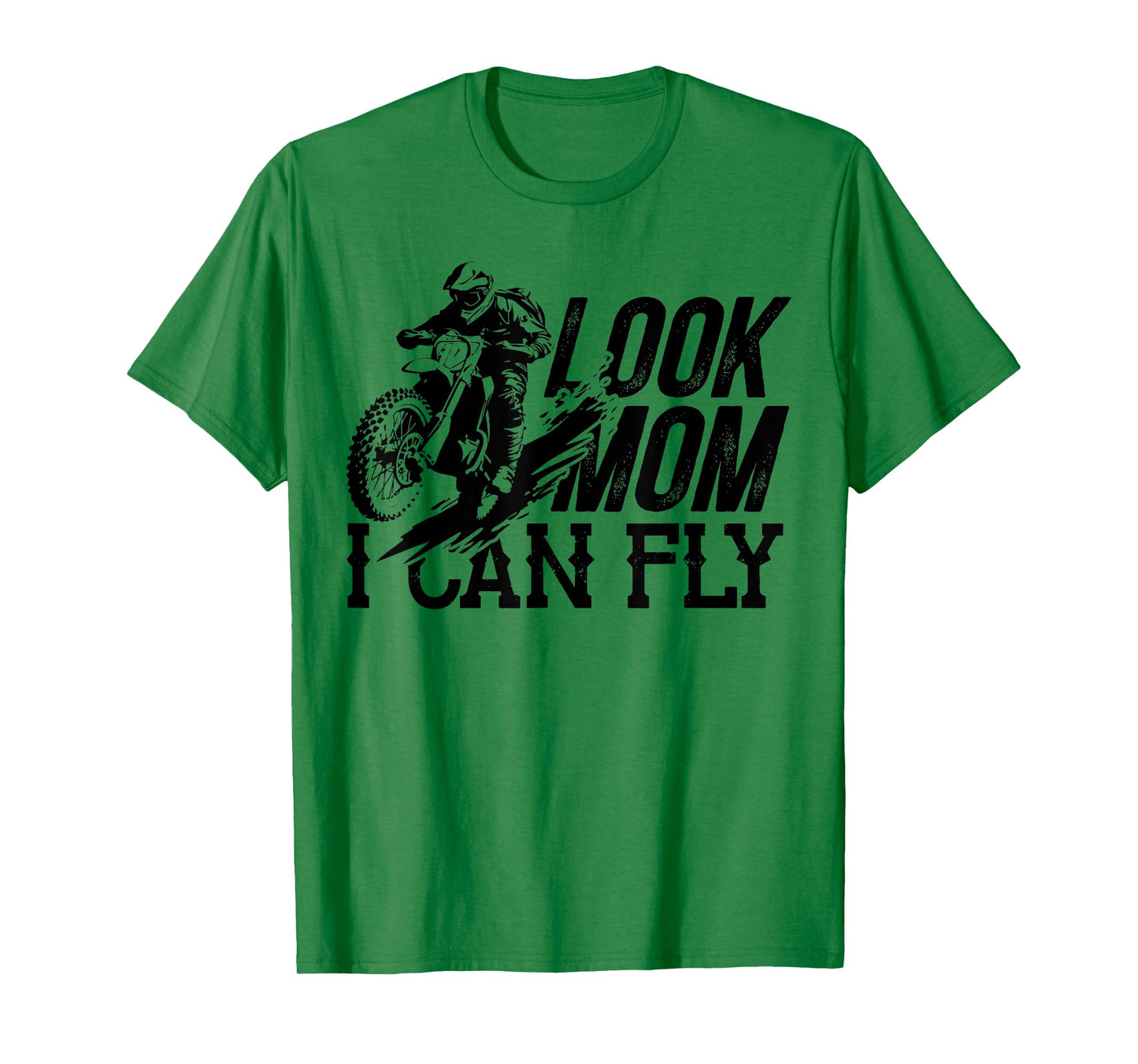 Look Mom I Can Fly Funny Mother's Day Mom Daughter Son Gift T-Shirt