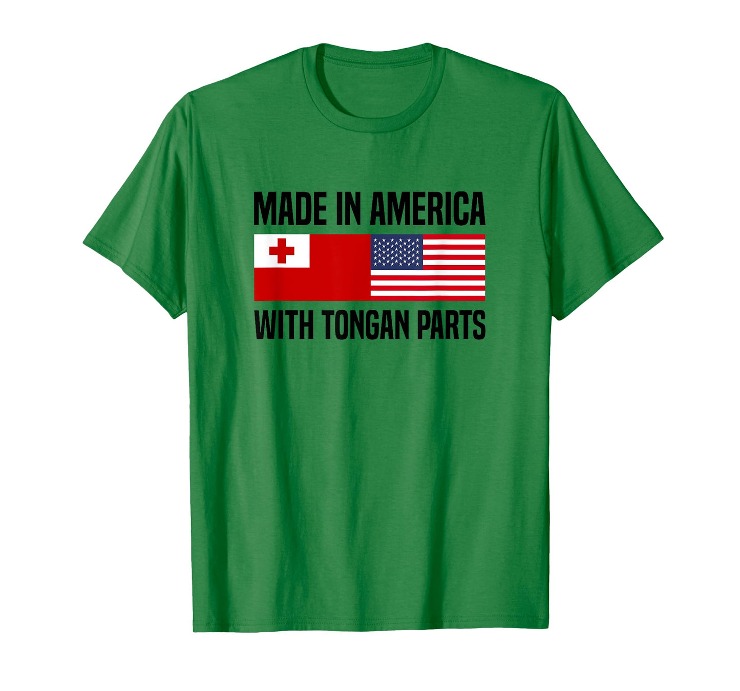 Made in America with Tongan Parts Tongan American T-Shirt