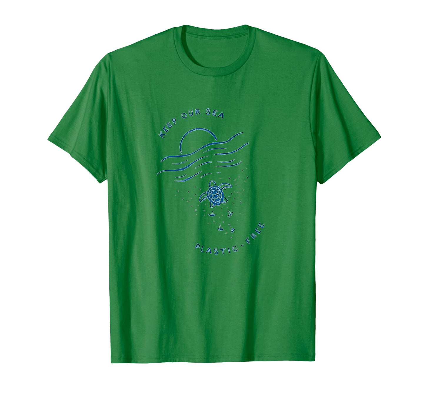 Keep Our Sea Plastic -Free Tshirt Ocean Lover Gift Tee T-Shirt