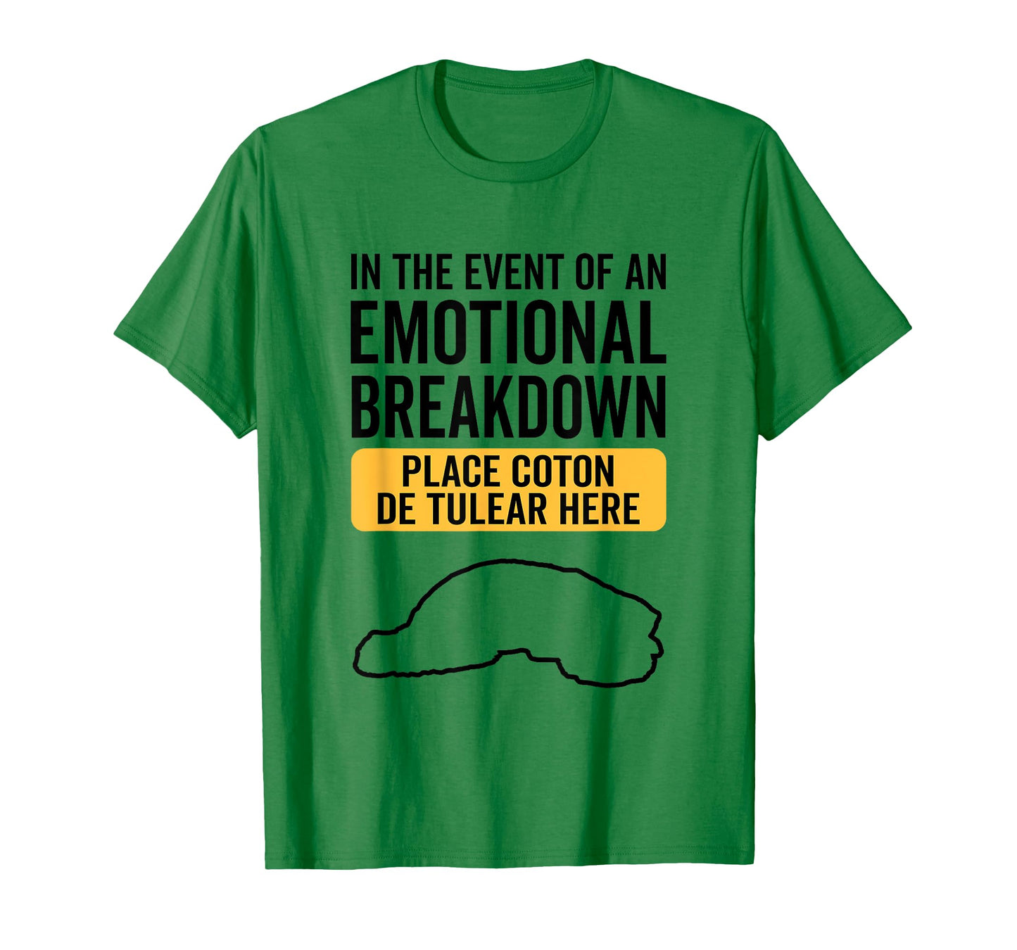 In Event Of Emotional Breakdown - Dog Coton de Tulear T-Shirt