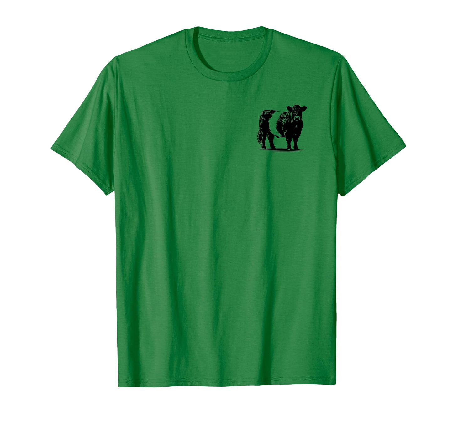 Cow Farmer Breeder - Monochromatic Belted Galloway Cattle T-Shirt