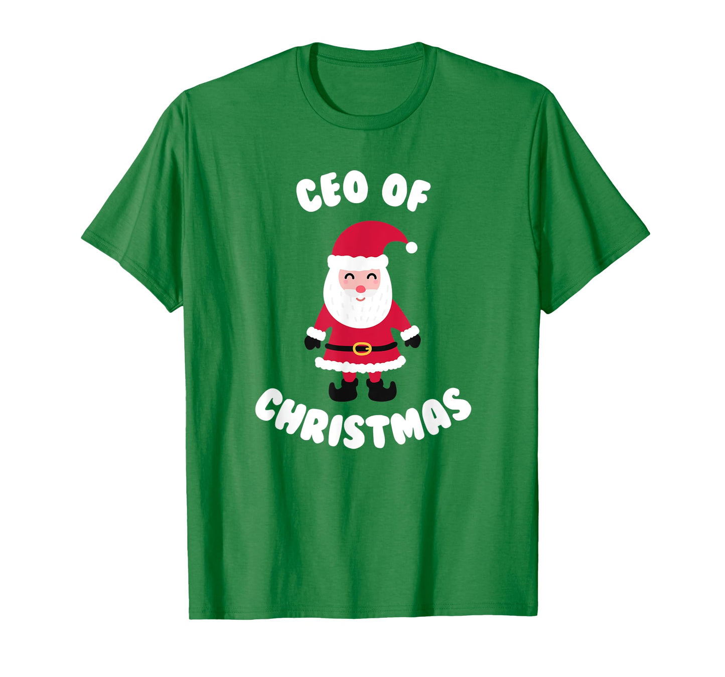 CEO Of Christmas Santa Claus Holiday Morning Pajamas Gift T-Shirt