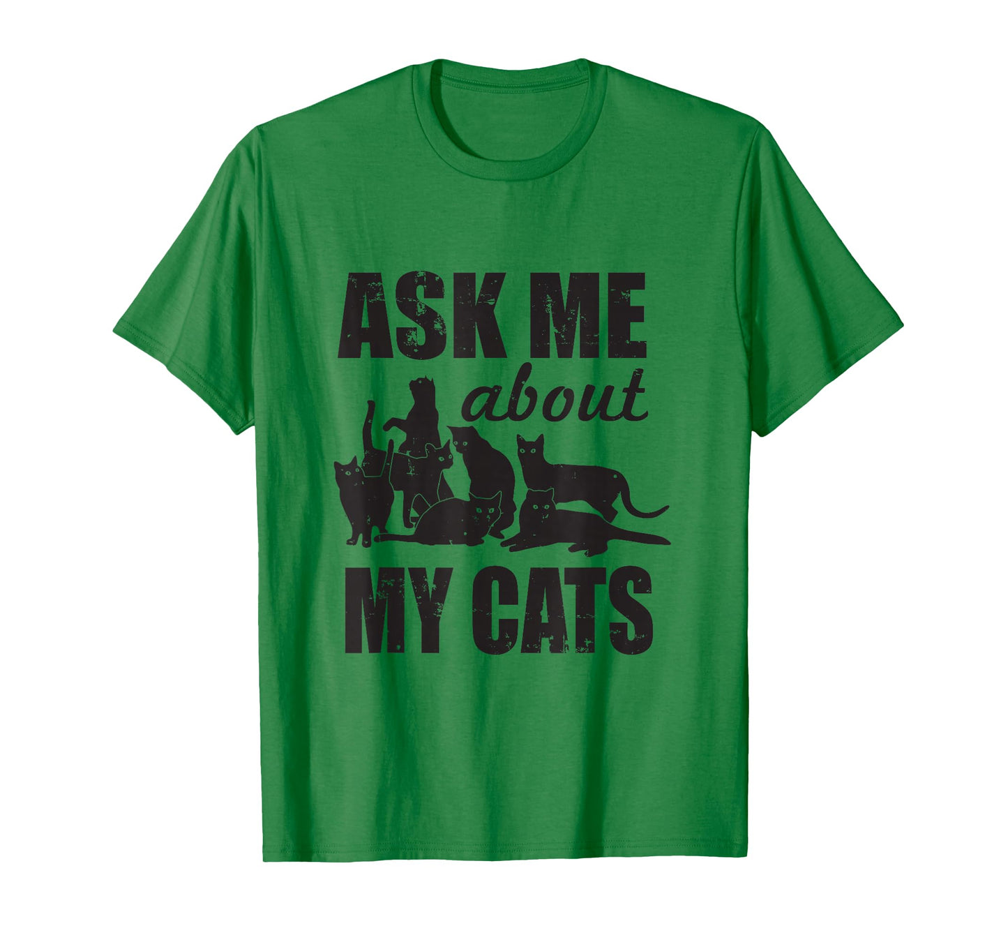 Cute Ask Me About My Cats T-Shirt