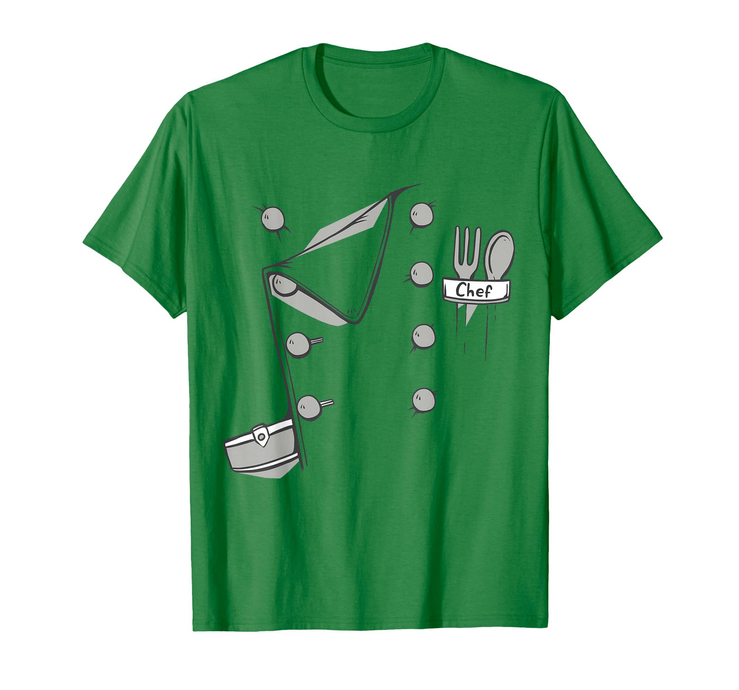 Chef Jacket Chef Costume Cook Cooking Funny Chef Gift T-Shirt