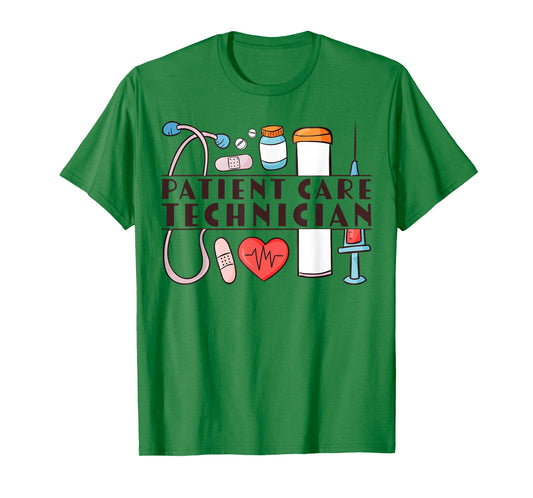 Cute Patient Care Technician PCT T-Shirt