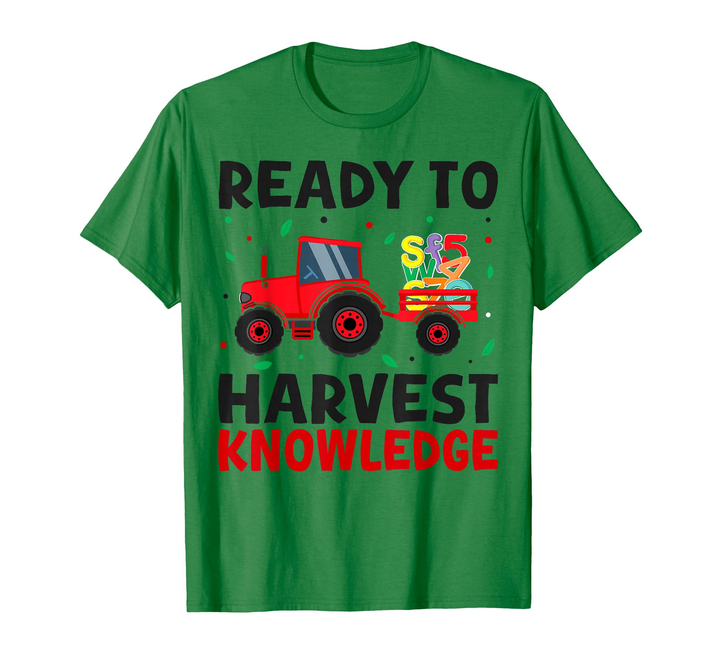 100th Day of School Teacher Farming Farmer Back to School T-Shirt