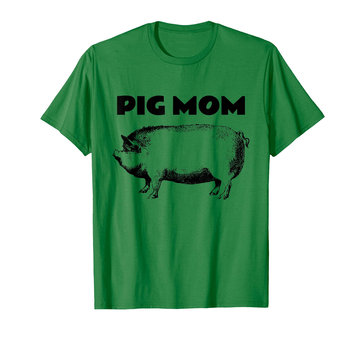 Cute Pot Belly Pig Shirt-PIG MOM Pig Lovers T Shirt T-Shirt