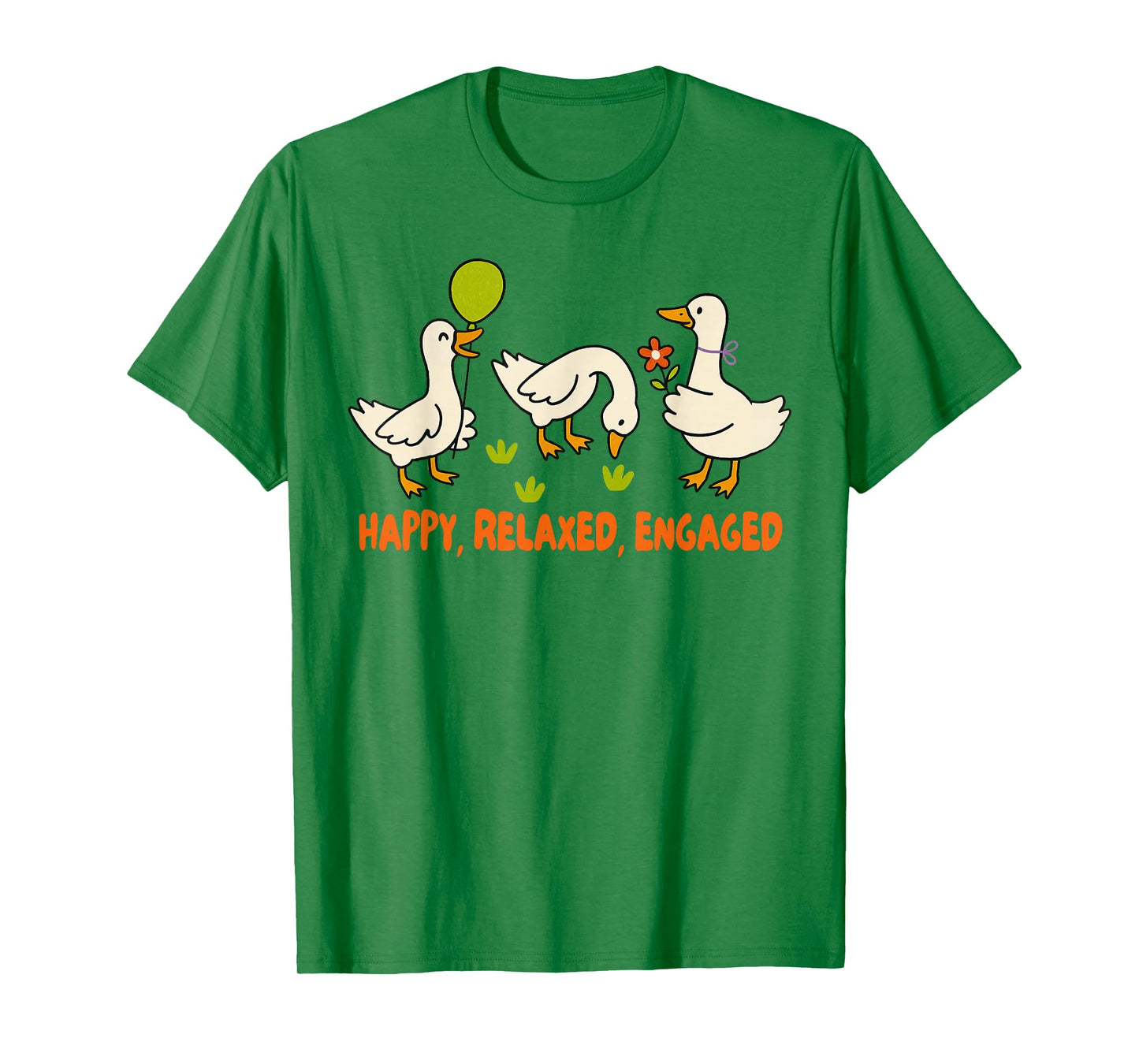 ABA Squad Behavior Analyst Silly Goose Happy Relaxed Engaged T-Shirt