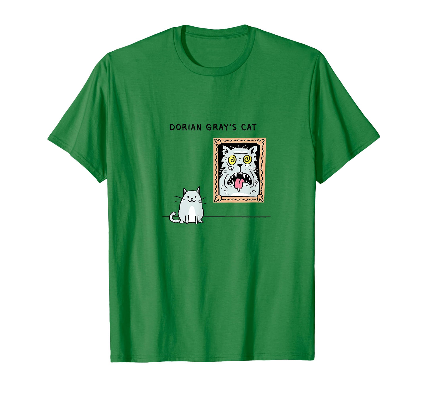 Dorian Gray's Cat teeshirt from Skunkbear T-Shirt