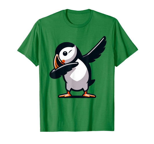 Puffin | Puffin Bird, For Kids & Cute Dabbing Puffin T-Shirt