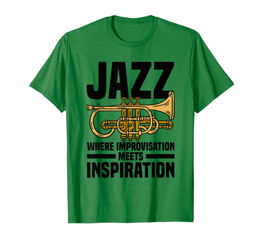 Jazz Music Improvisation T-Shirt