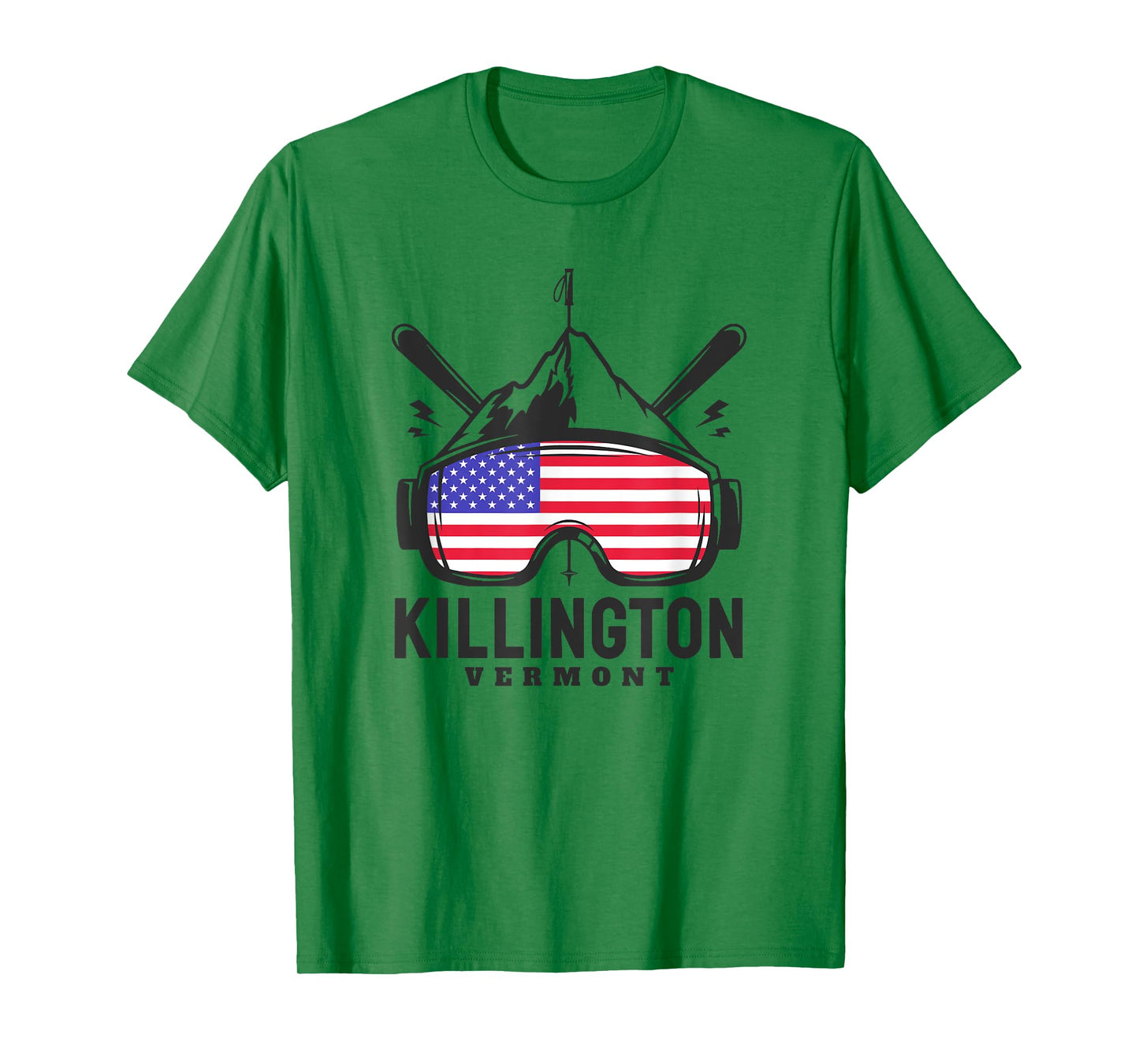 Killington Vermont Ski Retro Skiing T-Shirt