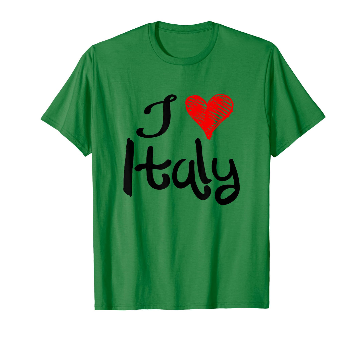 Italy lover present Italy heart mens women kids I love T-Shirt