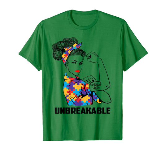 Autism Mom Gifts Autism Mama Awareness Gift Autistic Parents T-Shirt