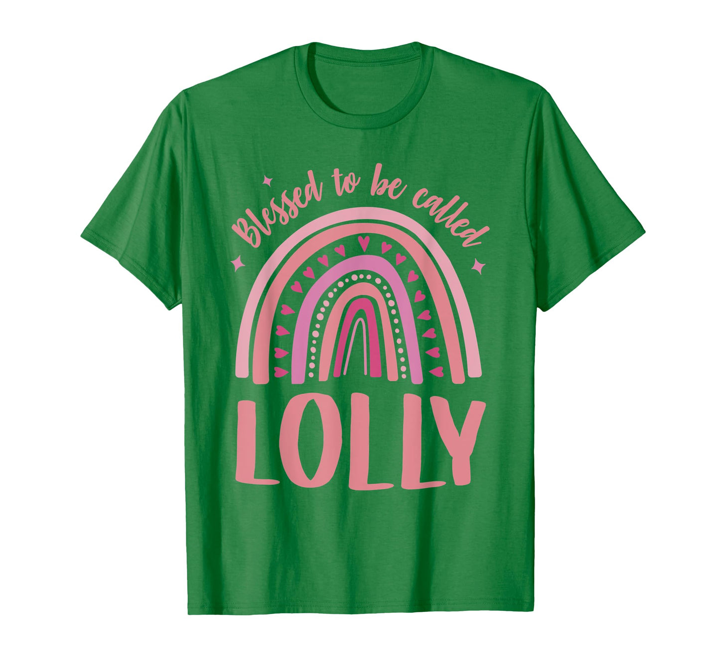 Lolly Tshirts for Women Grandma Blessed to be called Lolly T-Shirt