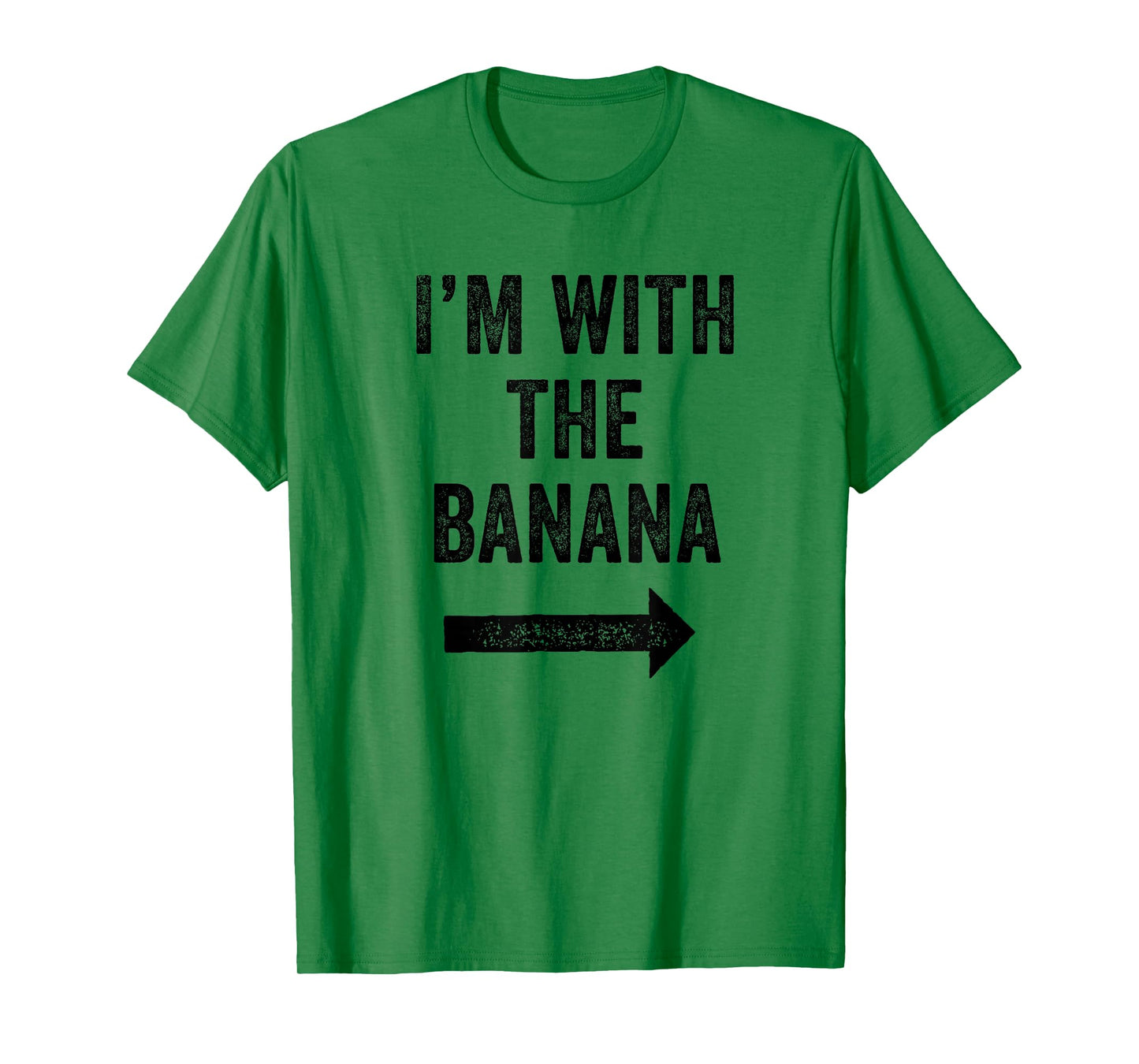 Funny I'm With the Banana Lazy Halloween Costume Matching T-Shirt