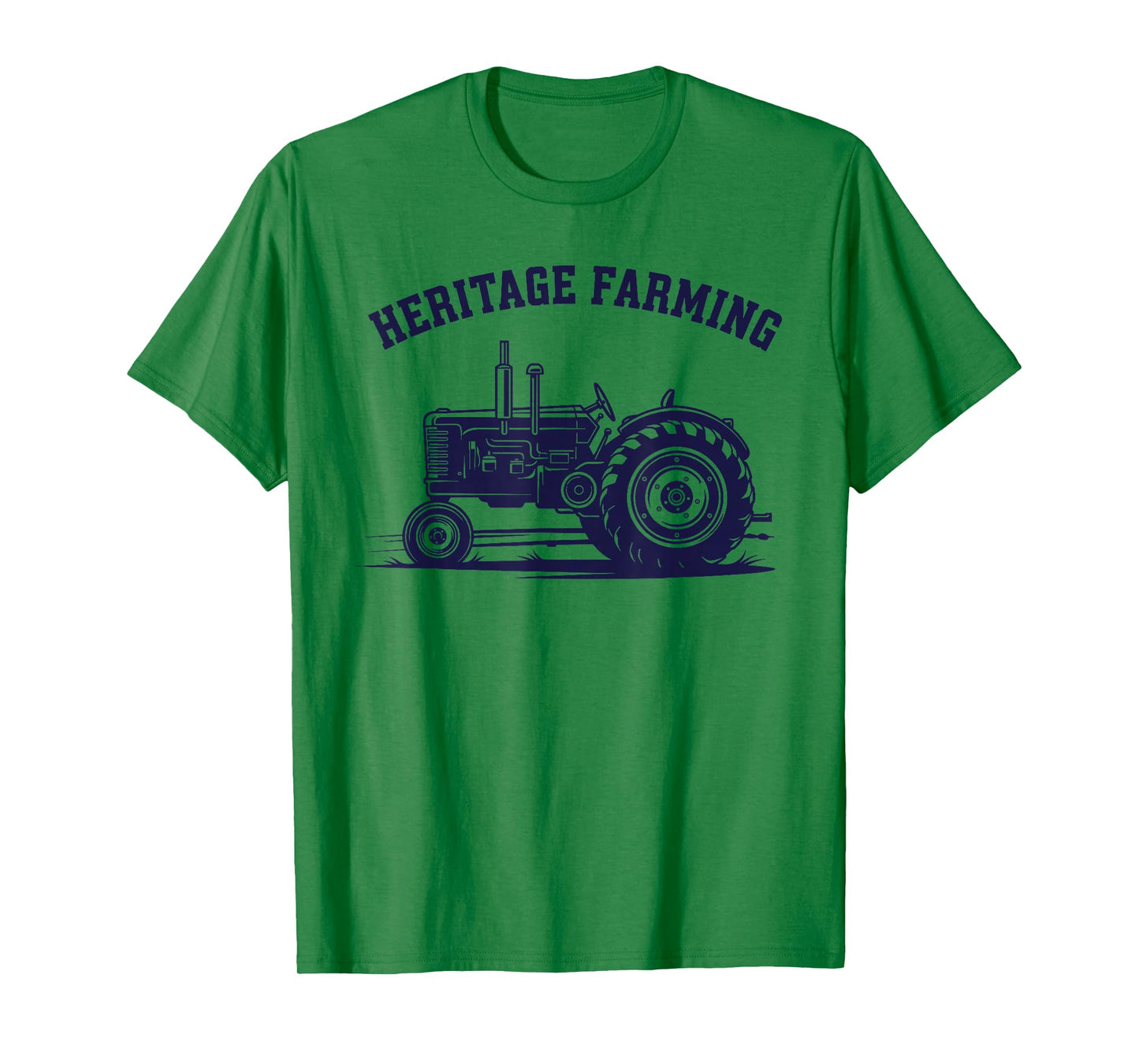 Classic Tractor Heritage Farming Logo Art T-Shirt