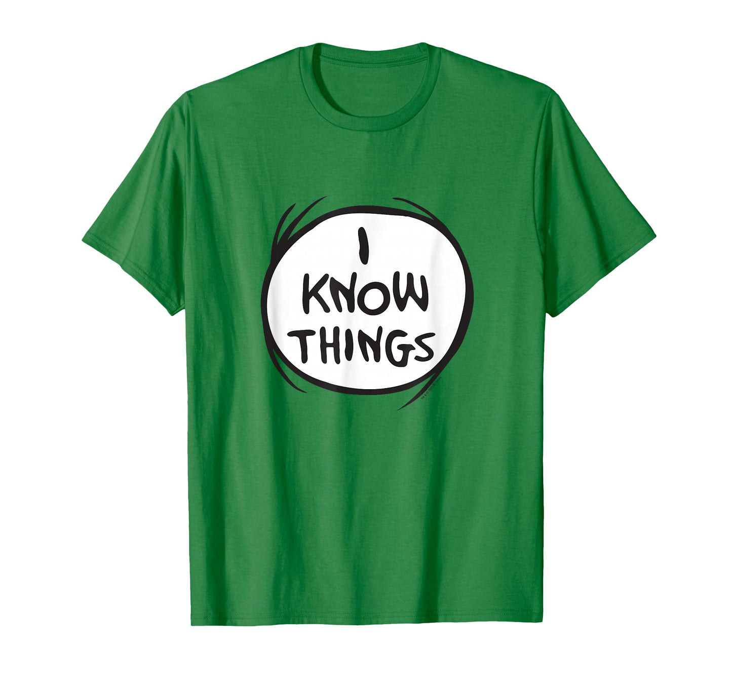 Dr. Seuss Cat In The Hat I Know Things Officially Licensed T-Shirt