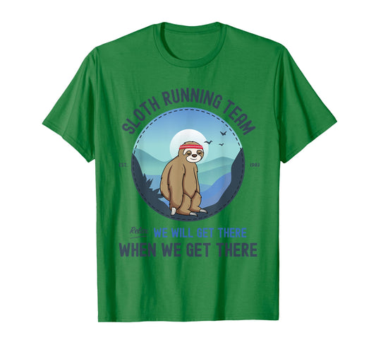 Sloth Running Shirt T-Shirt