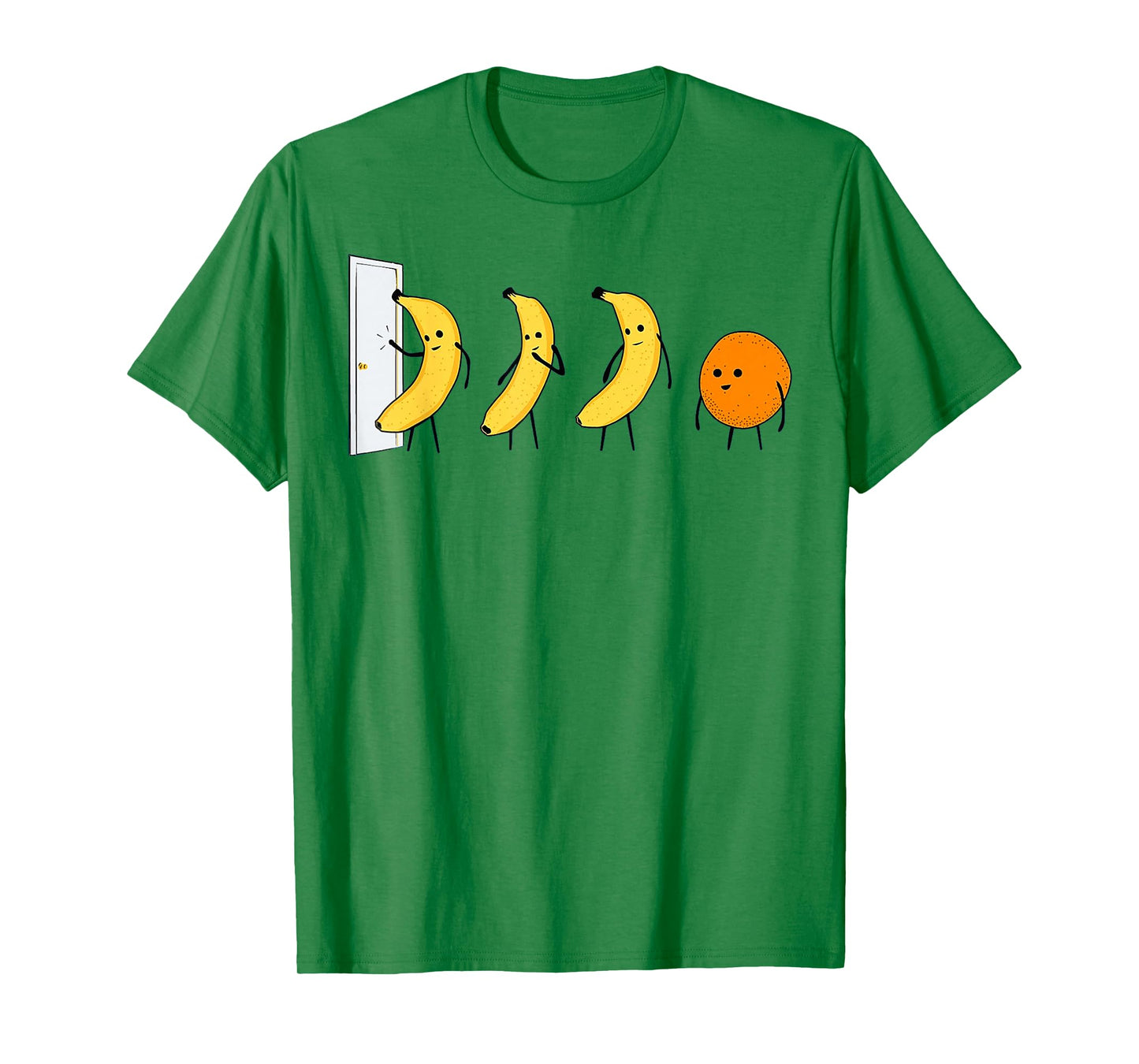 Knock Knock - Who's There - Banana Who's There - Orange T-Shirt
