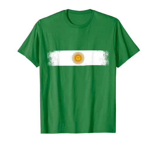 Argentina Flag National Pride Graphic Sports Fans Support T-Shirt