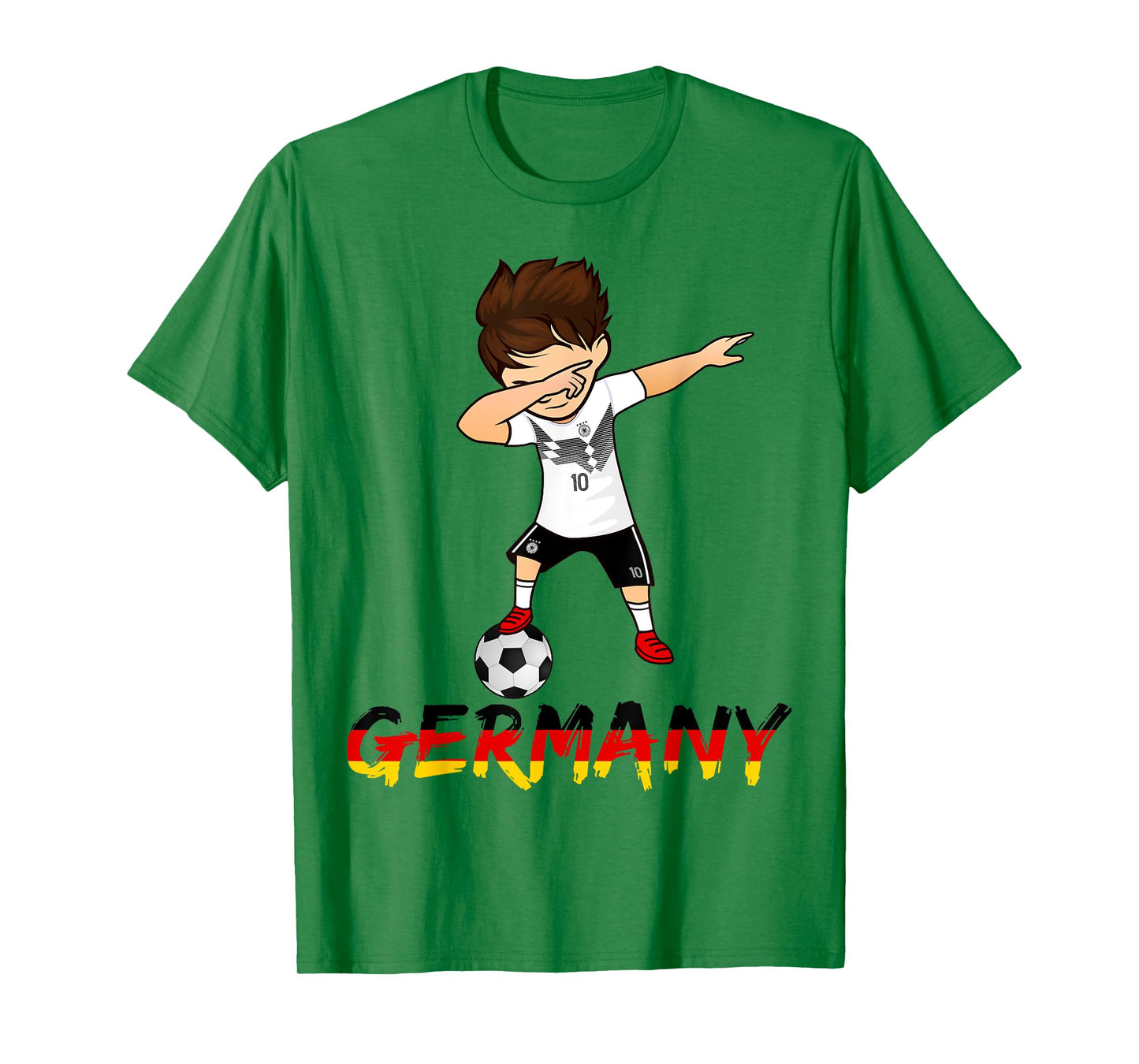 Dabbing Germany Soccer T-Shirt Boys German Football Kit Tee