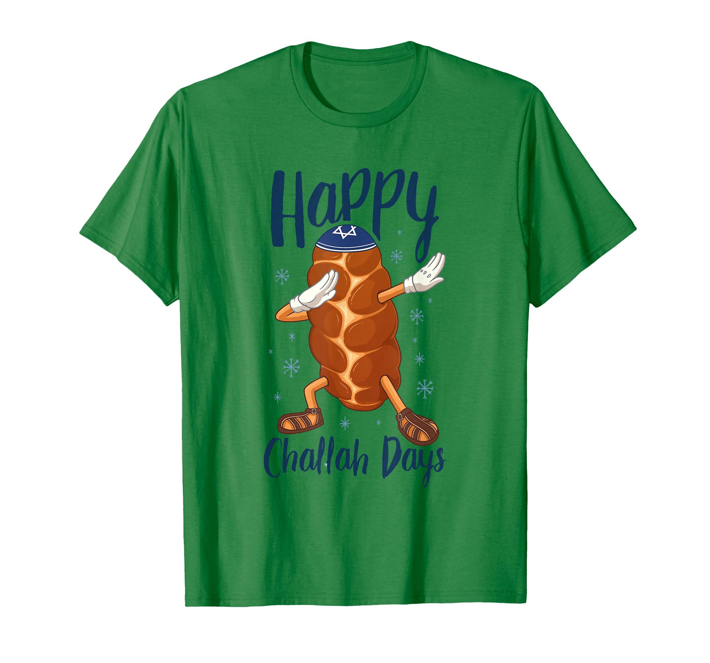 Hanukkah Dabbing Challah Bread Funny Happy Challah Days T-Shirt