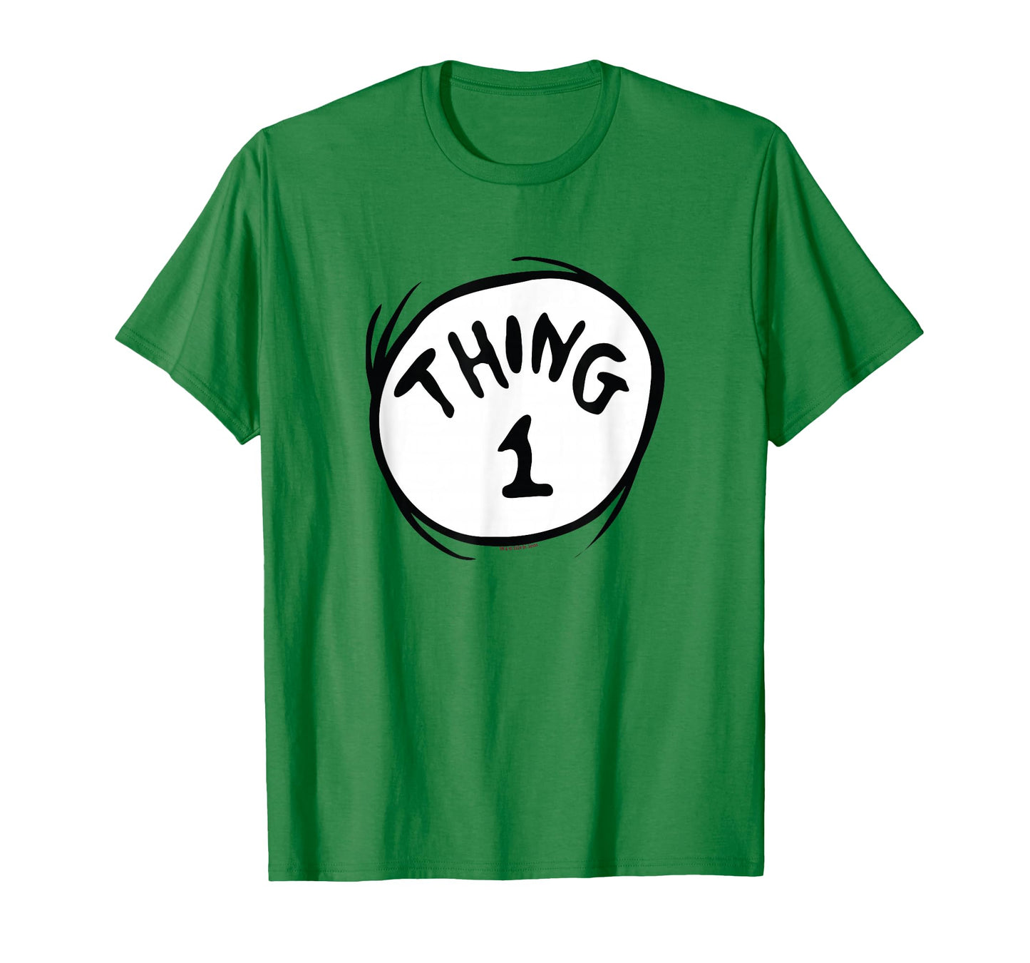 Dr. Seuss Thing 1 Emblem Halloween Costume Special Edition T-Shirt
