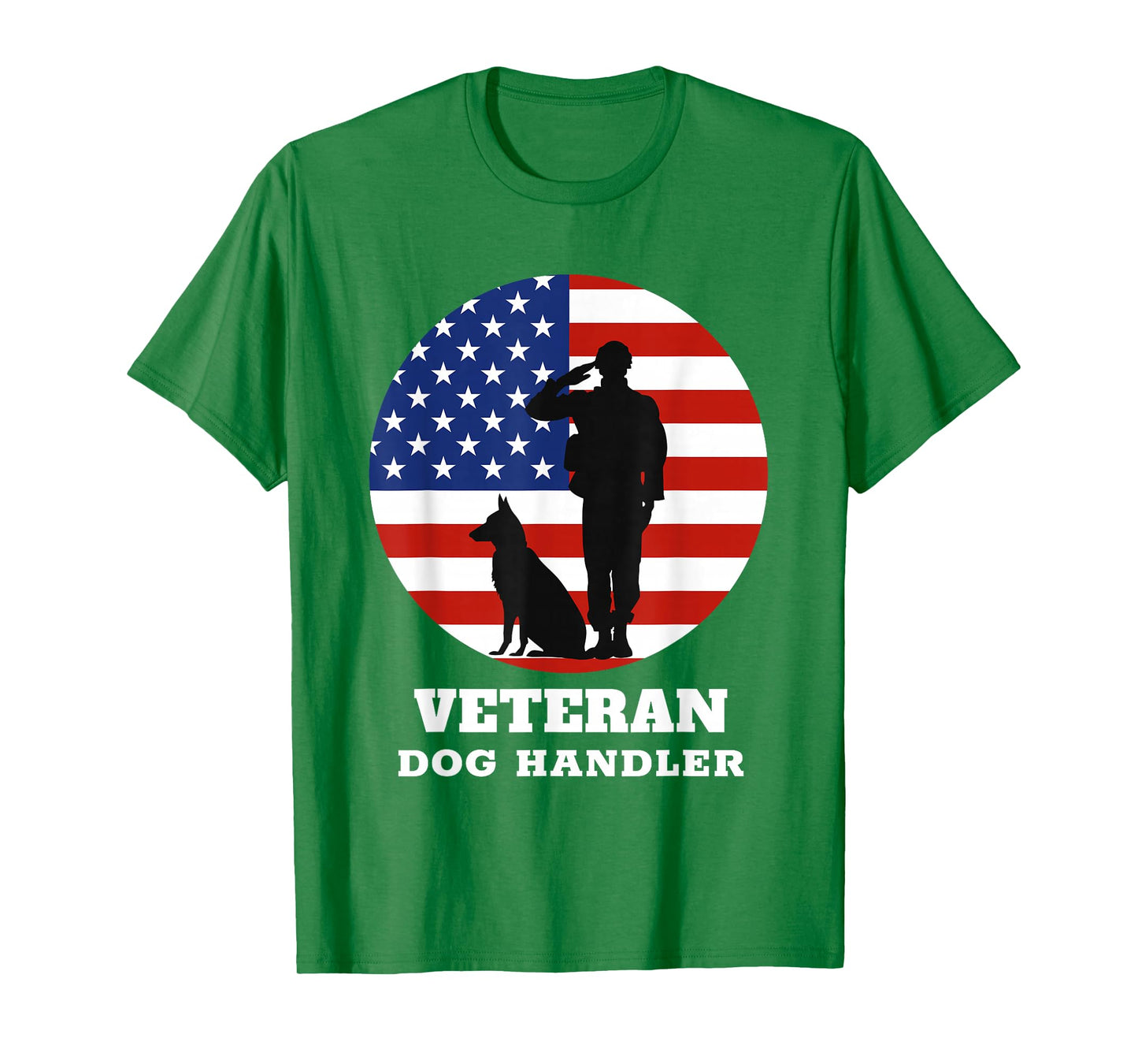 USA Veteran Dog Handler K9 T-Shirt