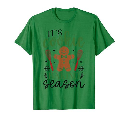 Christmas Women Cookie Baking T-Shirt