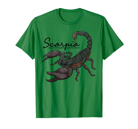 Zodiac Sign Scorpio Horoscope Astrology Stars Birthday Idea T-Shirt