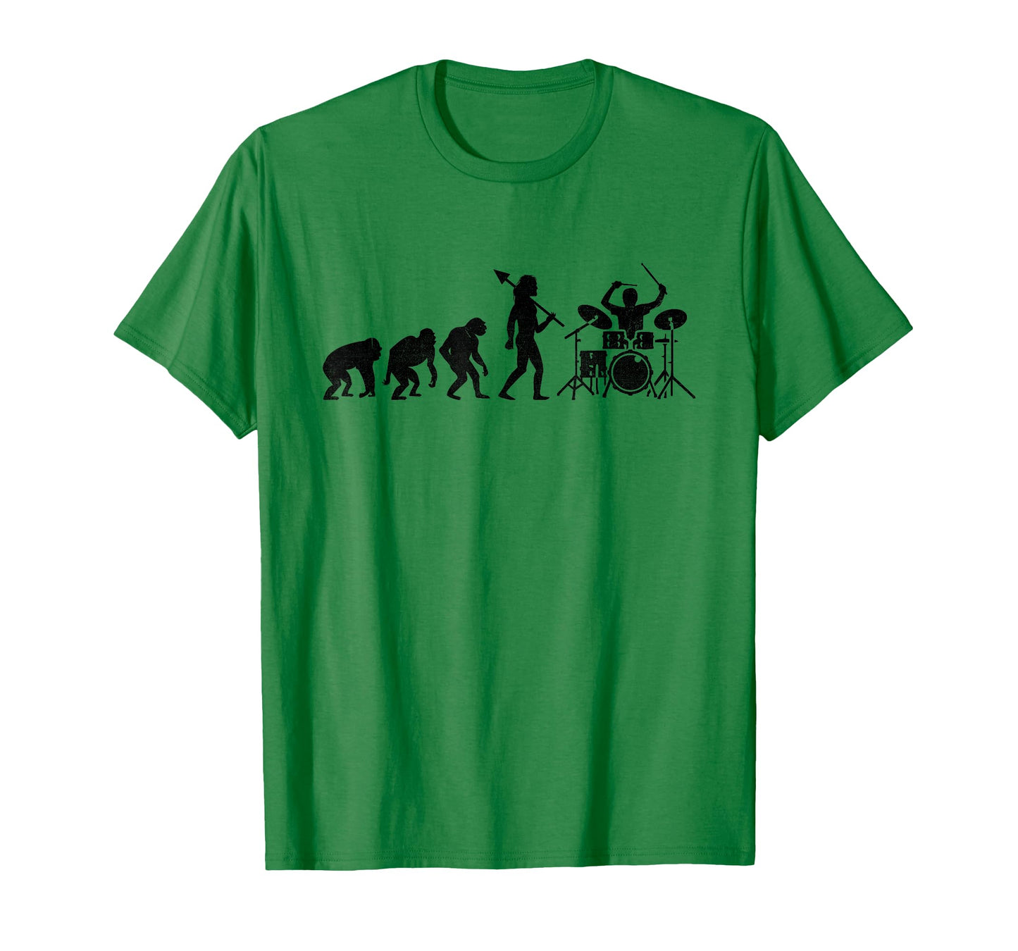 Drummer Evolution Drum Music Lover Drumming Drummers T-Shirt
