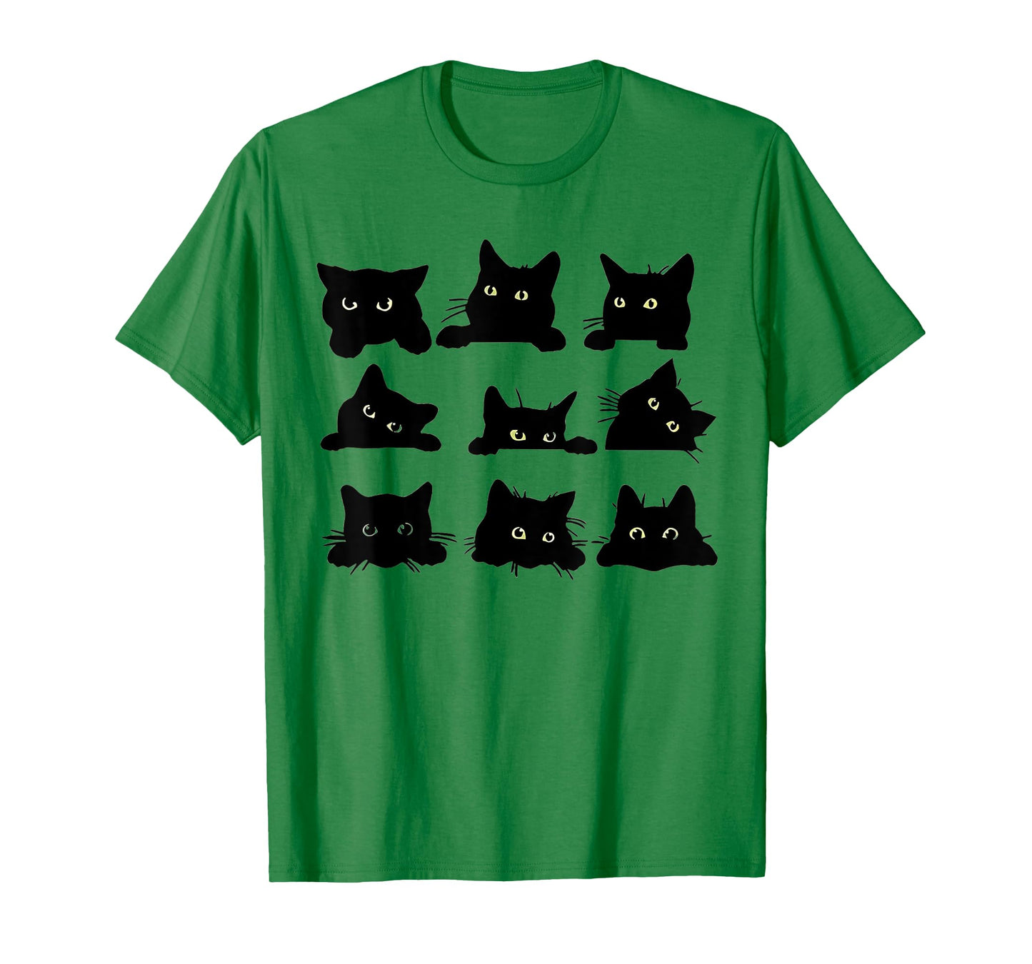 Black Cats Funny Cat Lovers Kitty Halloween Cat Mom Cat Mama T-Shirt for Men Women Kids
