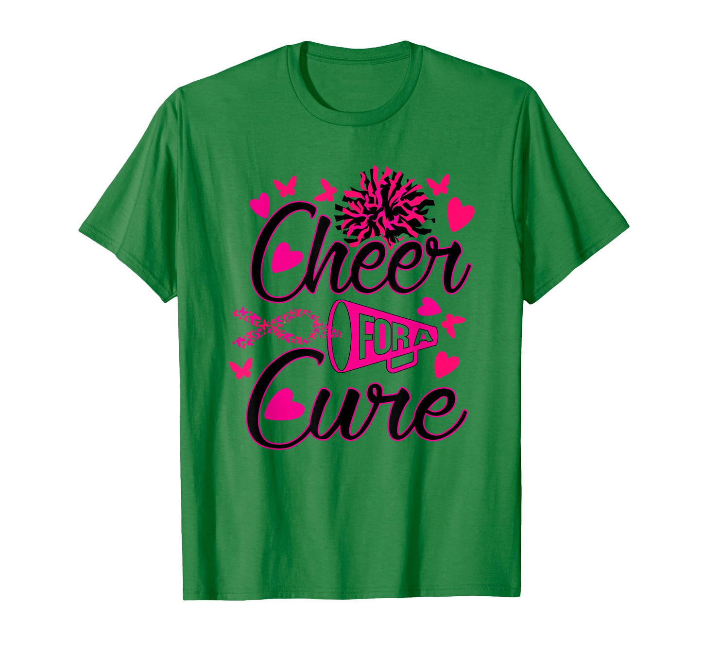 Cheer For The Cure Breast Cancer Awareness T-Shirt