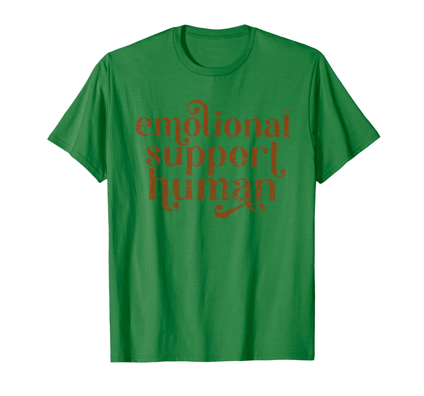 Emotional Support Human Graduation New Therapist Credentials T-Shirt