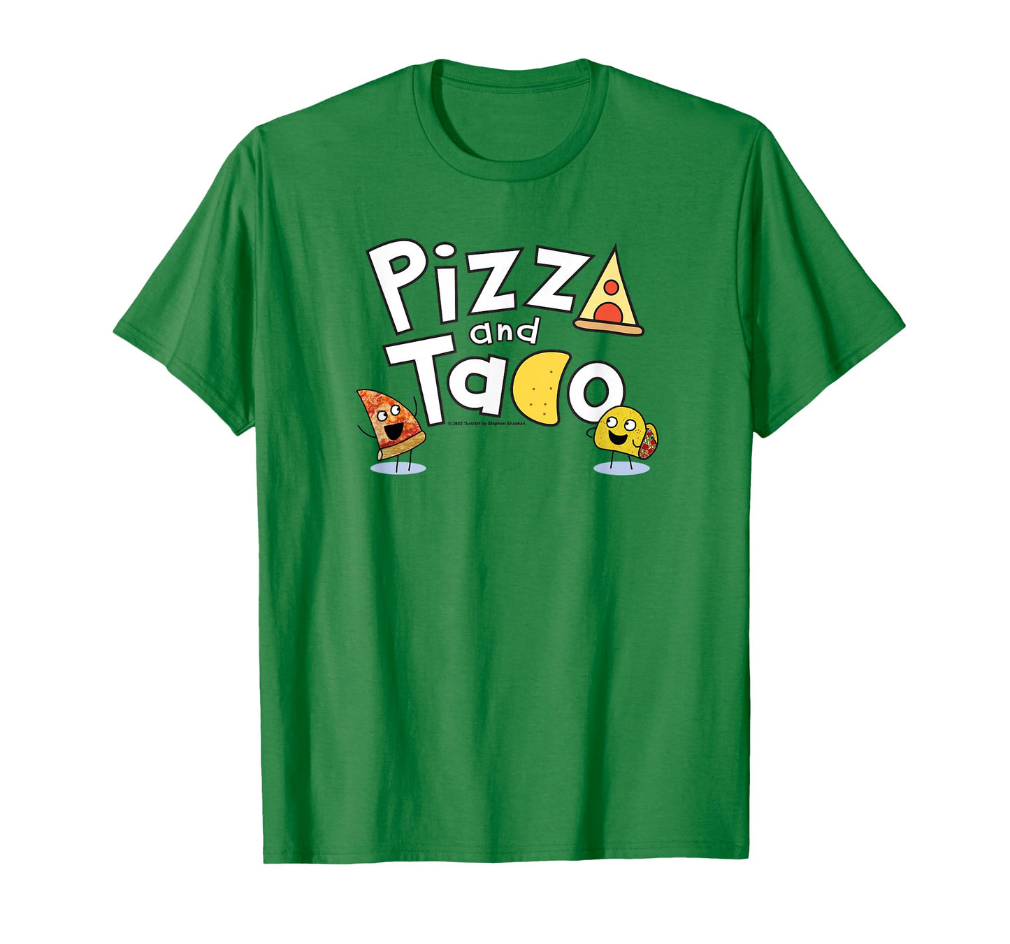 Pizza and Taco Logo T-Shirt
