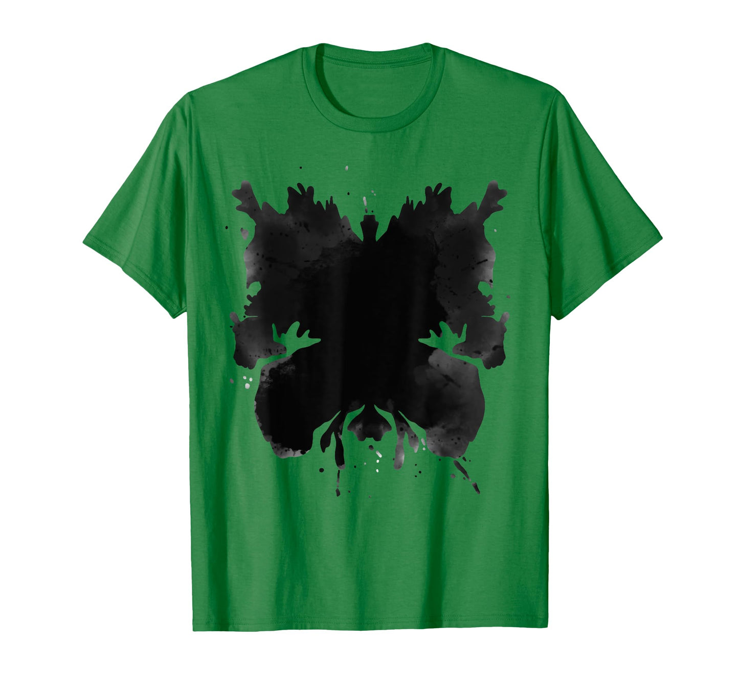 Aesthetic Moth Ink Blot Rorschach Psychology Student Teacher T-Shirt