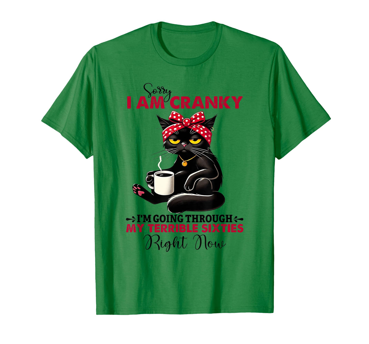 Sorry I'm cranky I'm going through my terrible sixties right T-Shirt