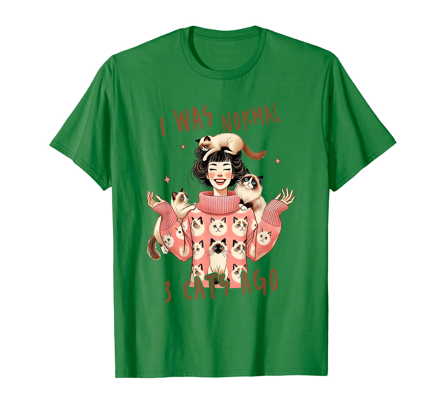 Funny Cat Lover Kitten Sassy Cat Women T-Shirt