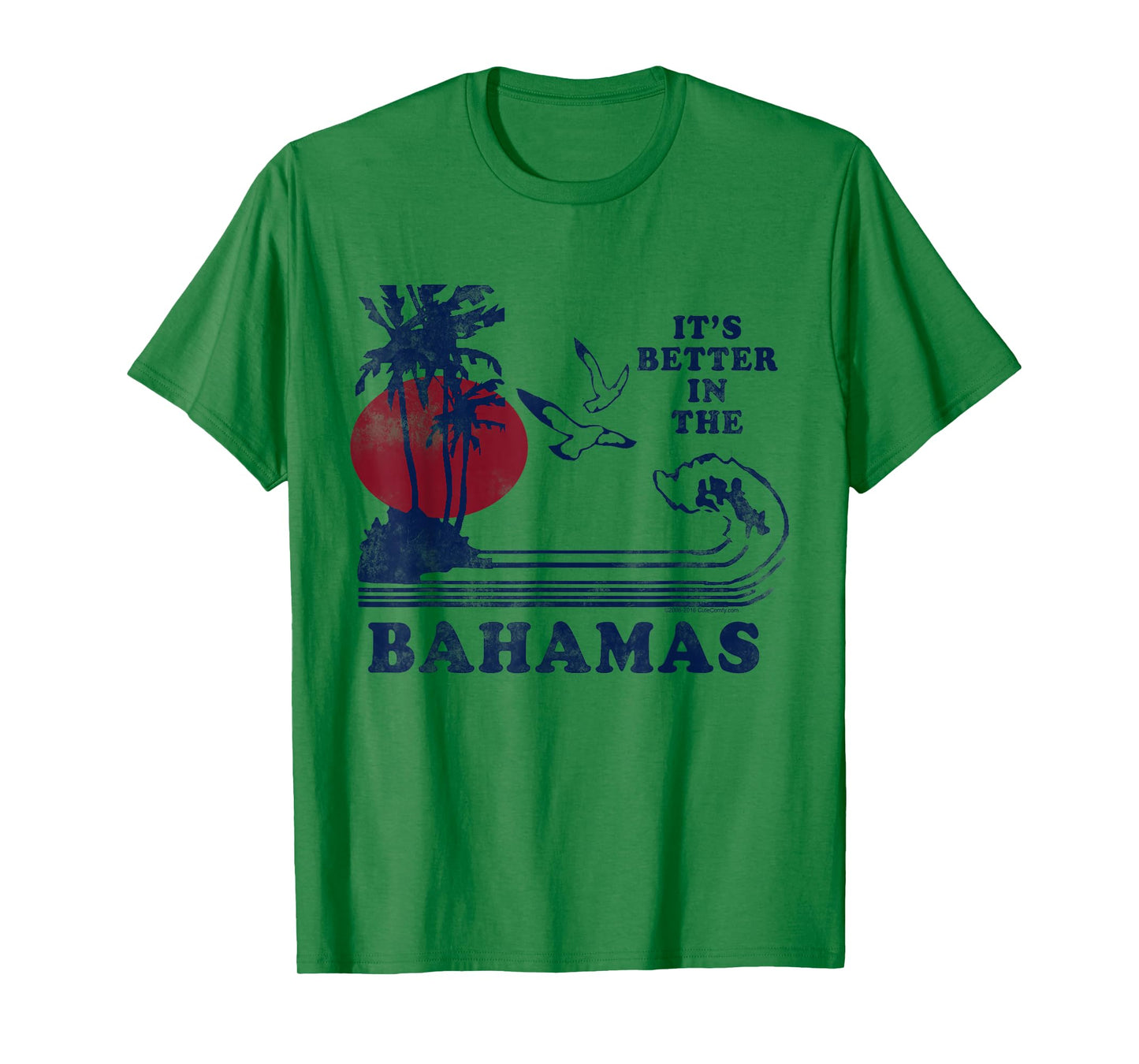 It's Better in The Bahamas Vintage 80s 70s Retro Souvenir T-Shirt