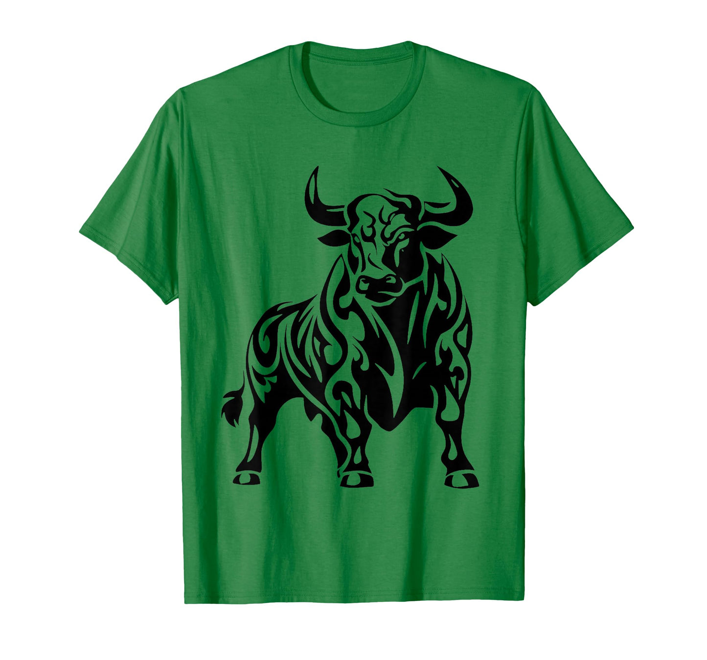 Wild and Powerful Bull - Majestic pattern T-Shirt